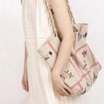 Garden Bird Embroidered Tote Bag - Image 2