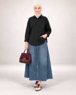 Women's Black Formal Shirt